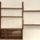 Teak wall library in the style of Poul Cadovius – 1960s