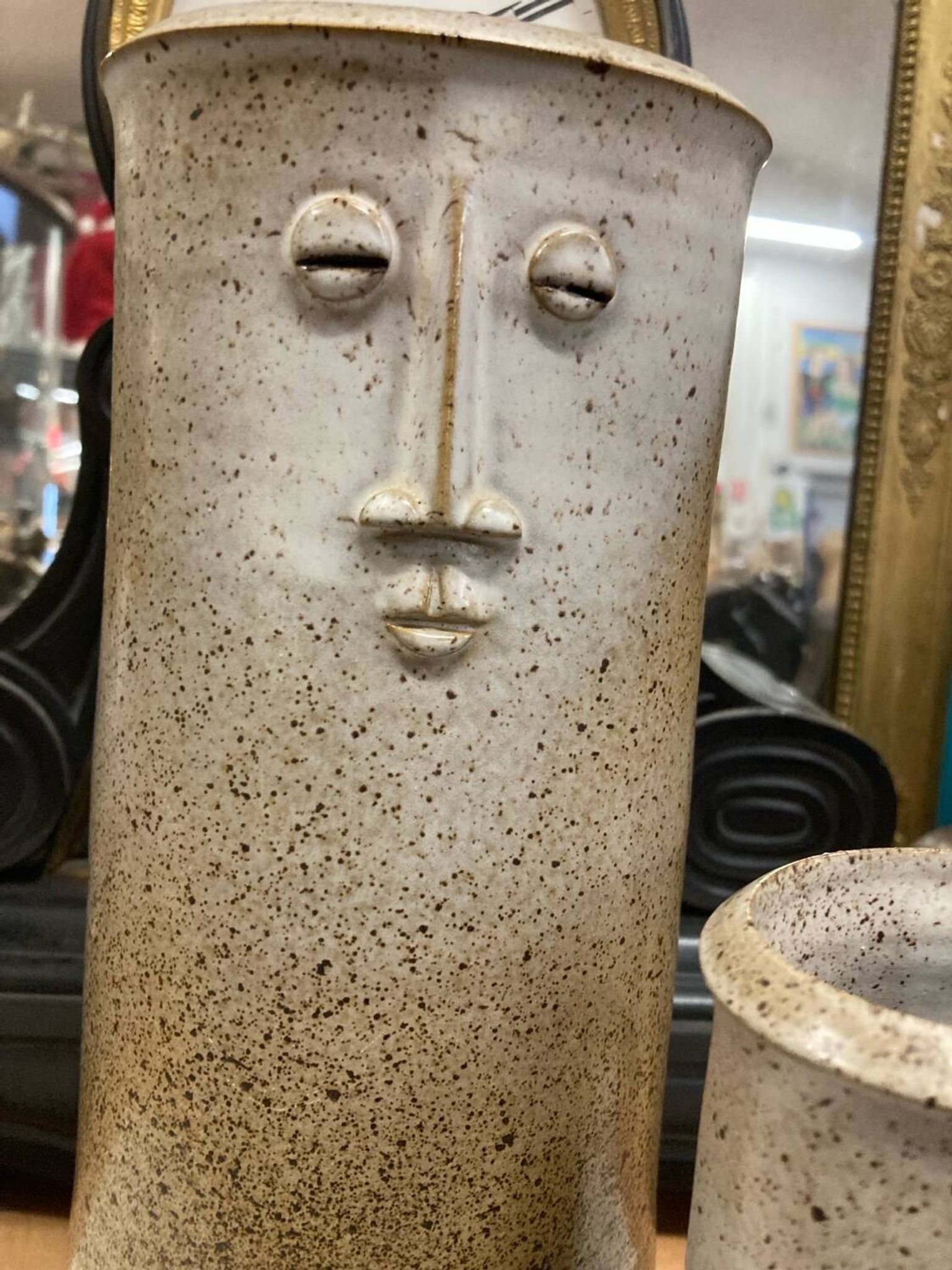 Pair of anthropomorphic vases by Georges Cantin