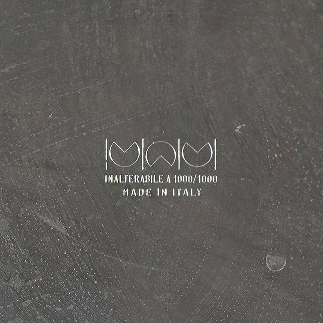 Steel centerpiece by Sergio Asti for Mam, 1970s