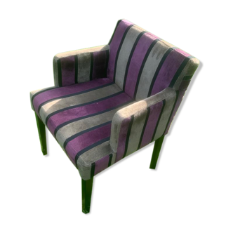 Velvet armchair