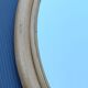 60 rattan mirror