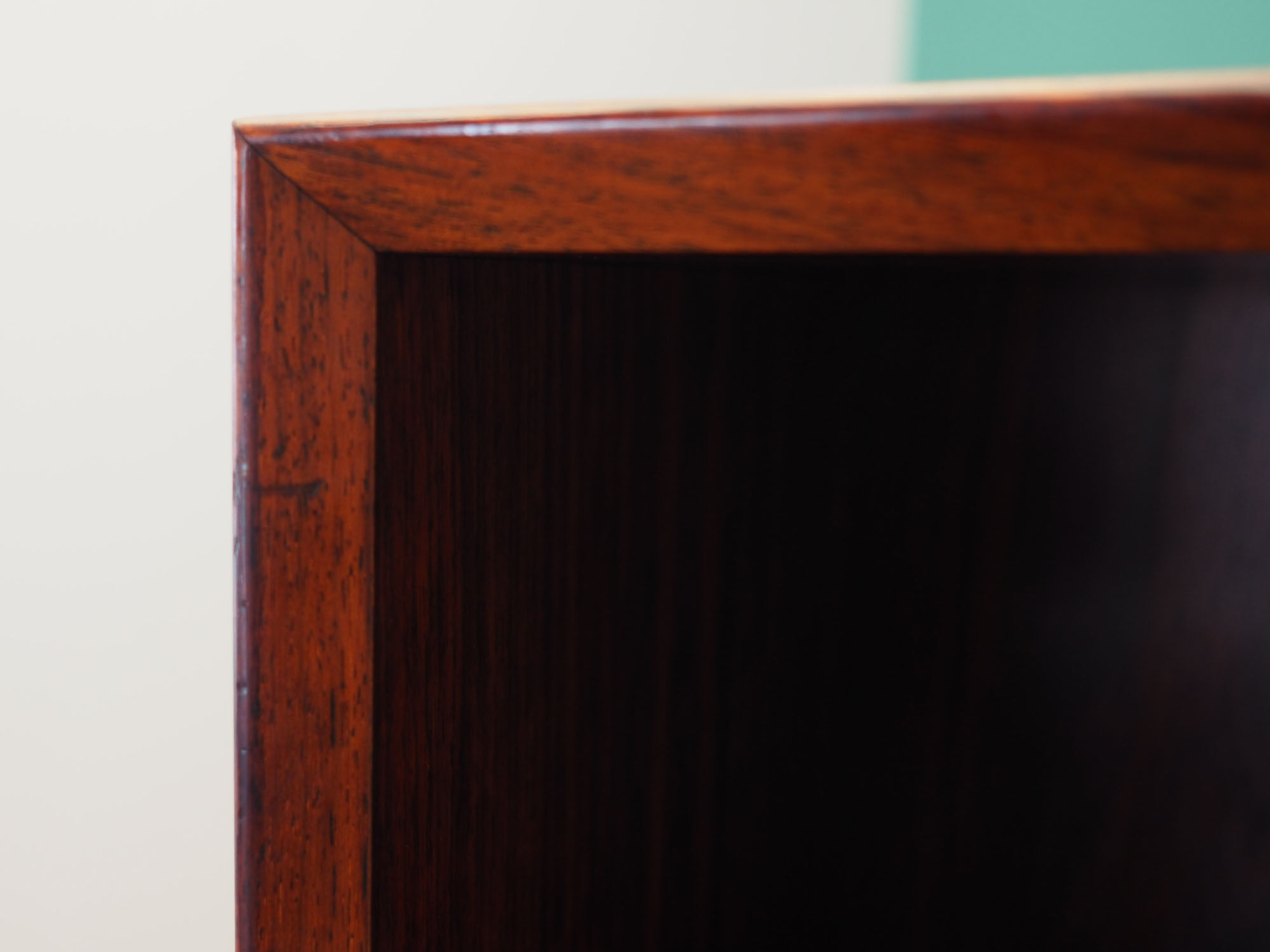 Rosewood bookcase, Danish design, 1960s, manufactured by Brouer Møbelfabrik