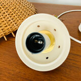 Wicker pendant lamp