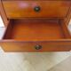 Semainier-Commode- 7 tiroirs-merisier-Style Louis Philippe-Pieds trapèze