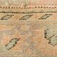 3x10 Peach Orange Vintage Runner Rug 83x296Cm SK 24799