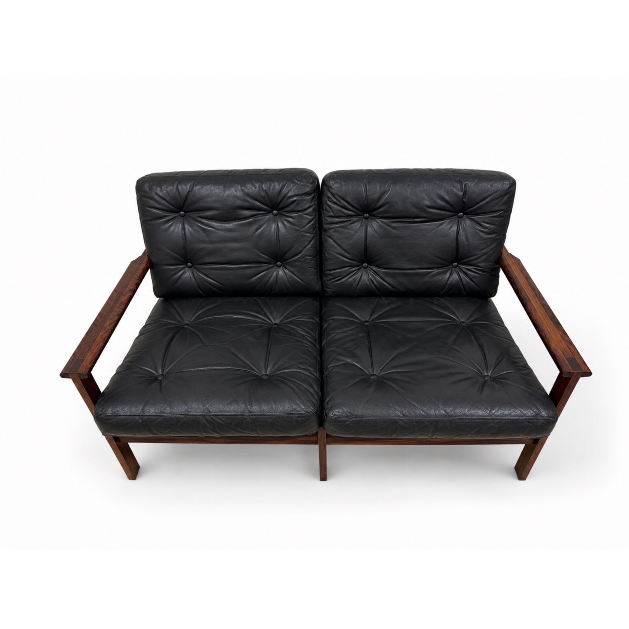 Capella sofa for 2 people by Illum Wikkelsø