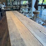 Grande table de couvent en chêne