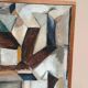 Original Swedish Oil on Canvas – “Komposition” by Arne Tengblad Vintage