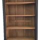 Library shelf cabinet of curiosities Art Nouveau black