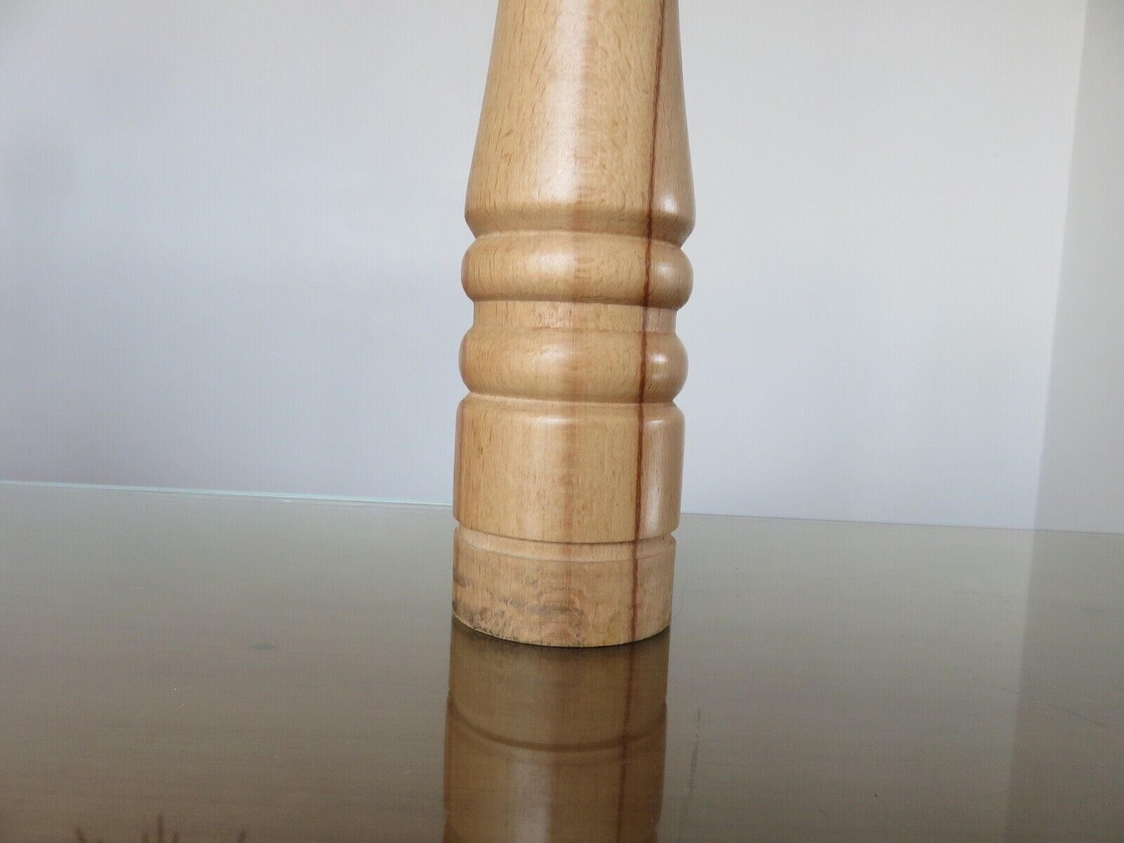 Salt and pepper mills " stoha design " germany, xxl, beech, 1980s