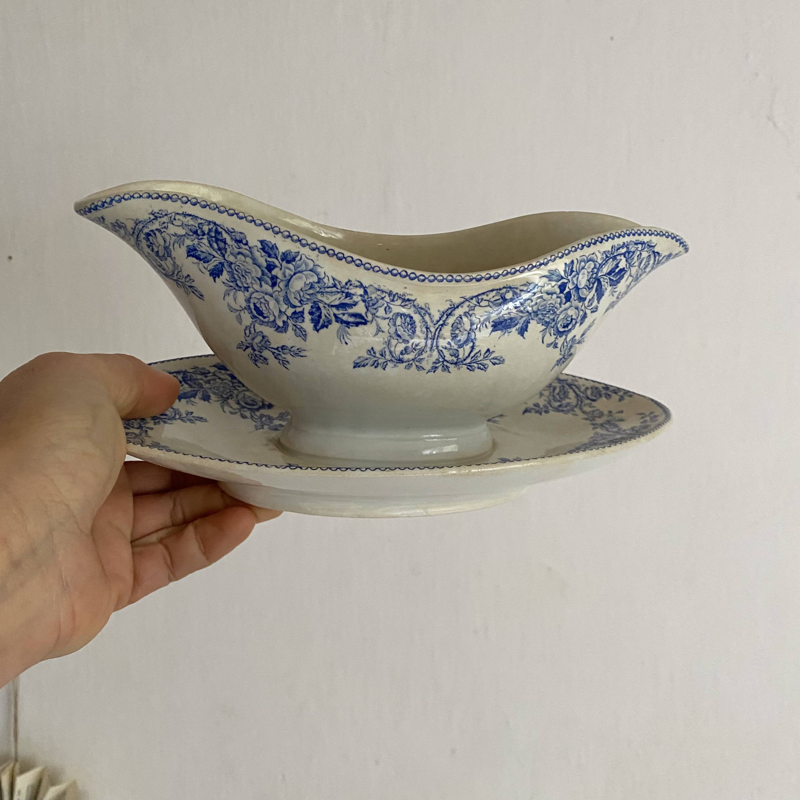 Saucière en terre de fer Lunéville XIXe