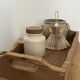 Old solid wood presentation tray