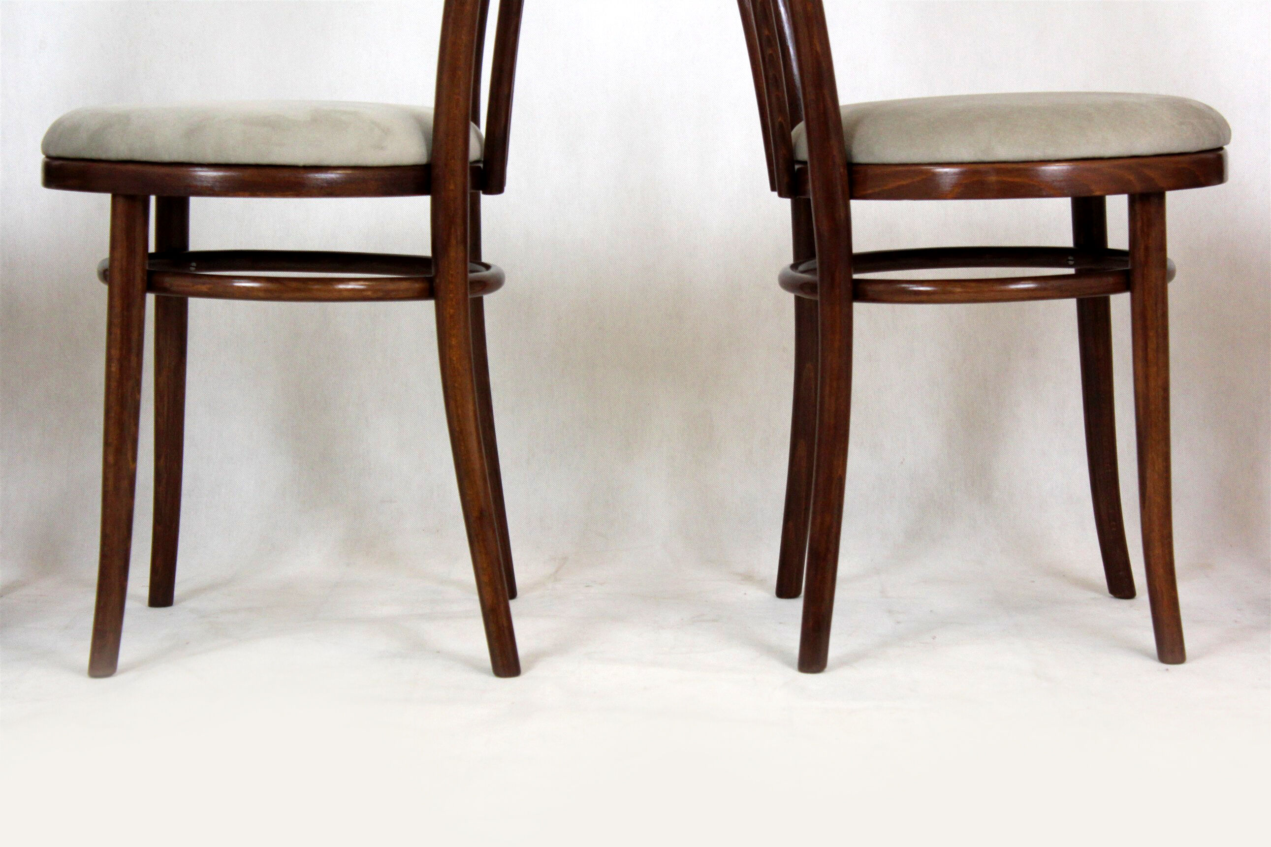 Chaises bentwood restaurées, années 1950, ensemble de 4