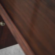 Executive rosewood Norwegian desk by Torbjørn Afdal for Haug Snekkeri AS Bruksbo, 1960s