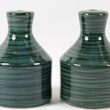 Pair of ceramic lamp bases