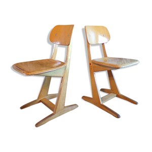Paire chaises enfant