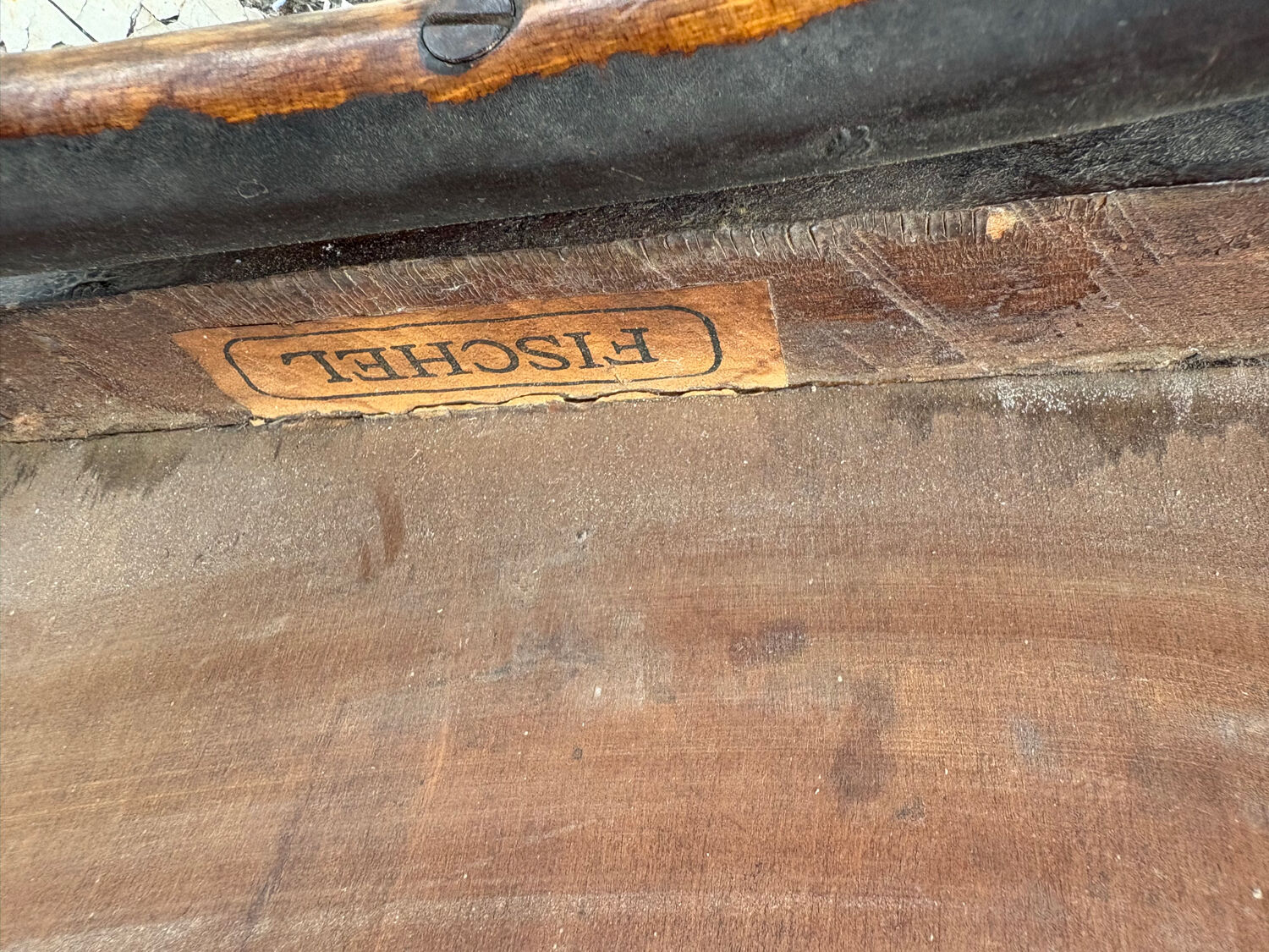 Fischel crocodile bistro chair