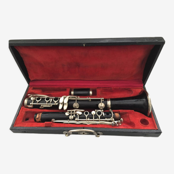 Instrument de musique vent & bois clarinette ancienne pelisson guinot blanchon