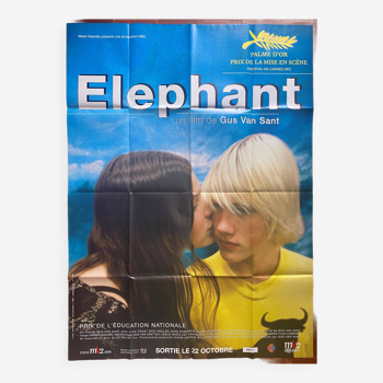Affiche cinéma originale "Elephant" Gus Van Sant 120x160cm