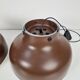 Mid-Century Modern Super Jumbo Pendant Lamps by Uniline for Nordisk Solar, 1960s, Set of 2