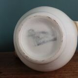 Sugar bowl and milk jug in Longchamp earthenware.