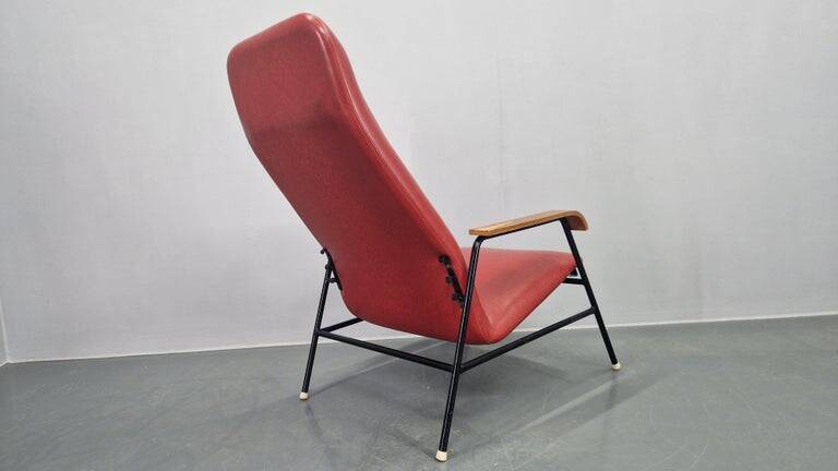 Rare Midcentury Easy Armchair, Sweden, 1960s