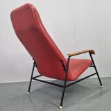 Rare Midcentury Easy Armchair, Sweden, 1960s