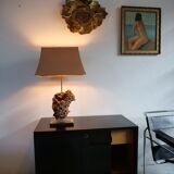 Pink atmosphere lamp of the sands 70's deco