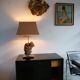 Lampe d'ambiance rose des sables 70's deco