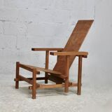 Armchair after Gerrit Rietveld. Circa 1970