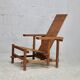 Fauteuil d'après Gerrit Rietveld. Circa 1970