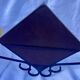 Wrought iron coat rack with wooden ball and vintage mirror 50/60's