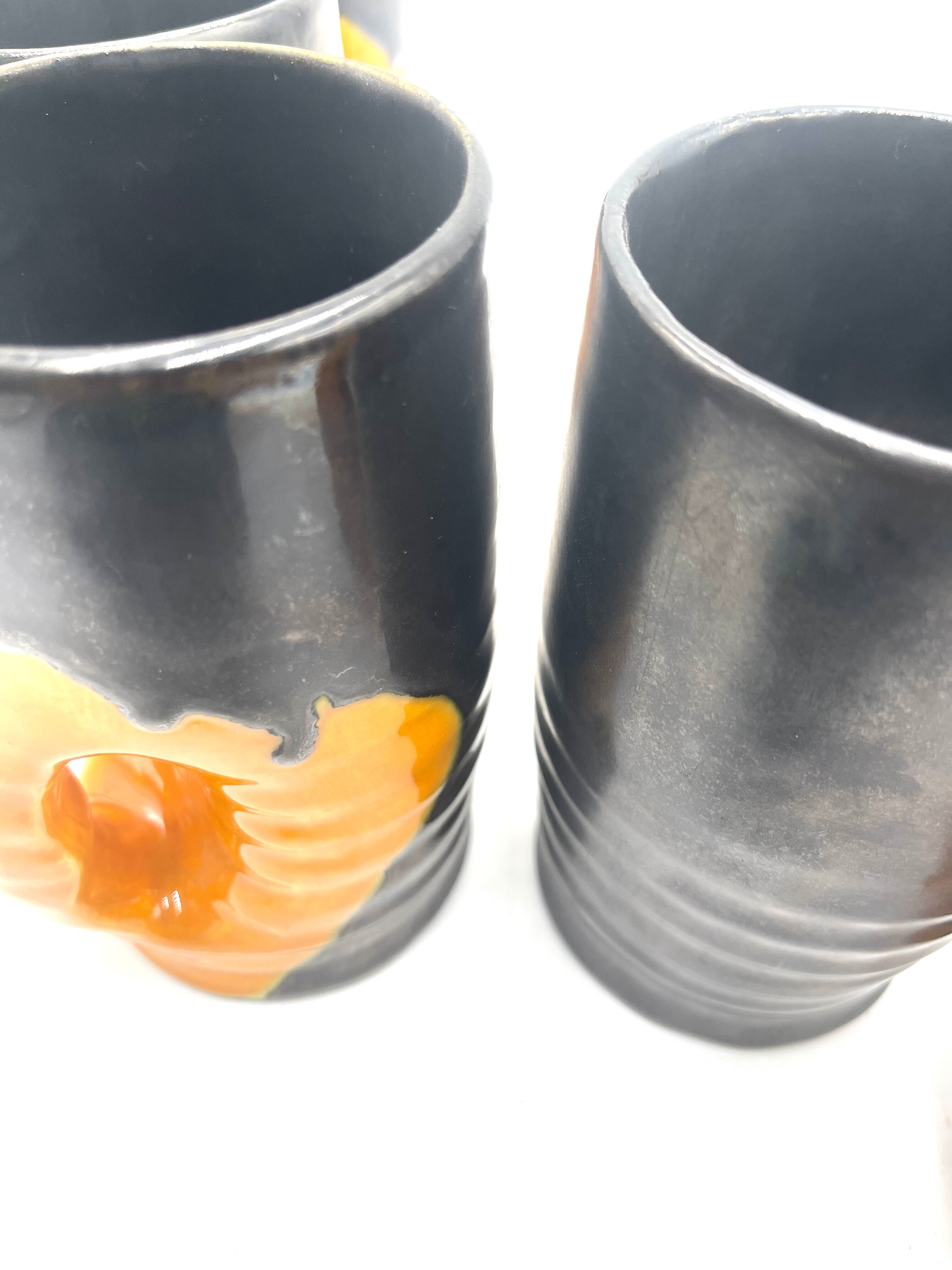 Mado Jolain 6 mugs in good condition