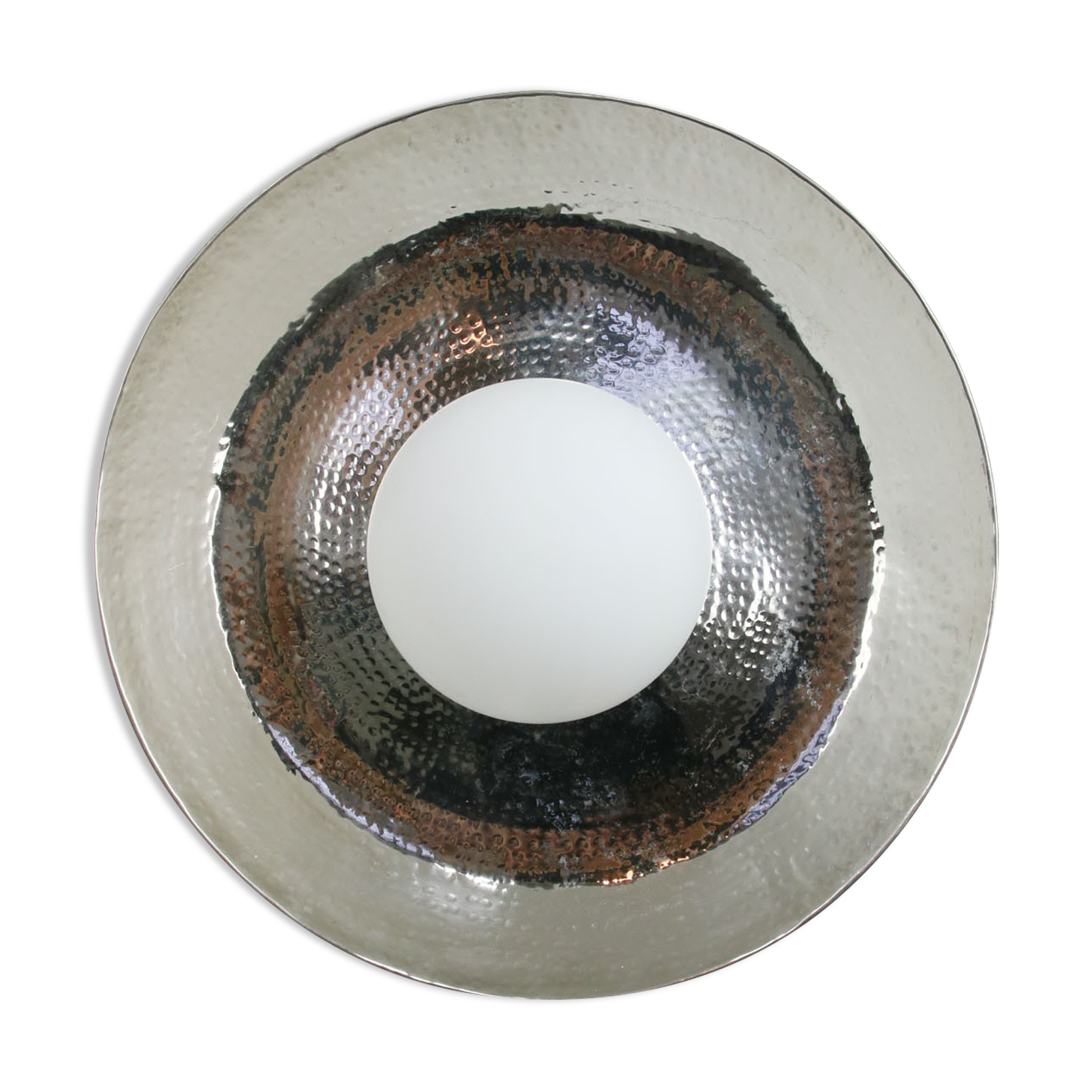 Vintage chrome eye wall lamp, 70s