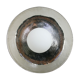 Vintage chrome eye wall lamp, 70s