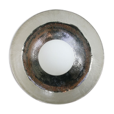 Applique murale vintage chrome eye, années 70