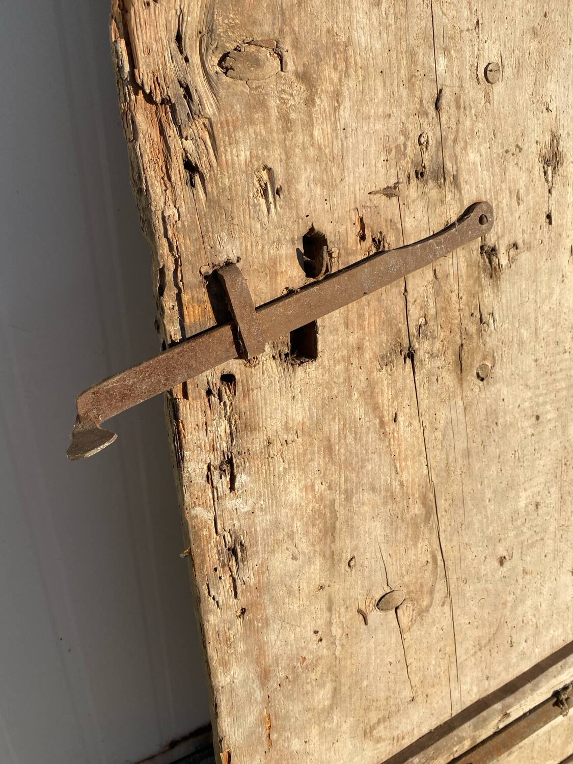 Interior oak farmhouse door