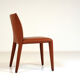 Lot of 8 leather chairs by Mario Bellini for B&B Italia
