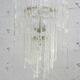 Chandelier by Carlo Nason, edited by Mazzega, Murano, Italy, circa 1970