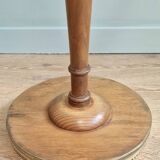Louis XVI style mahogany tripod pedestal table