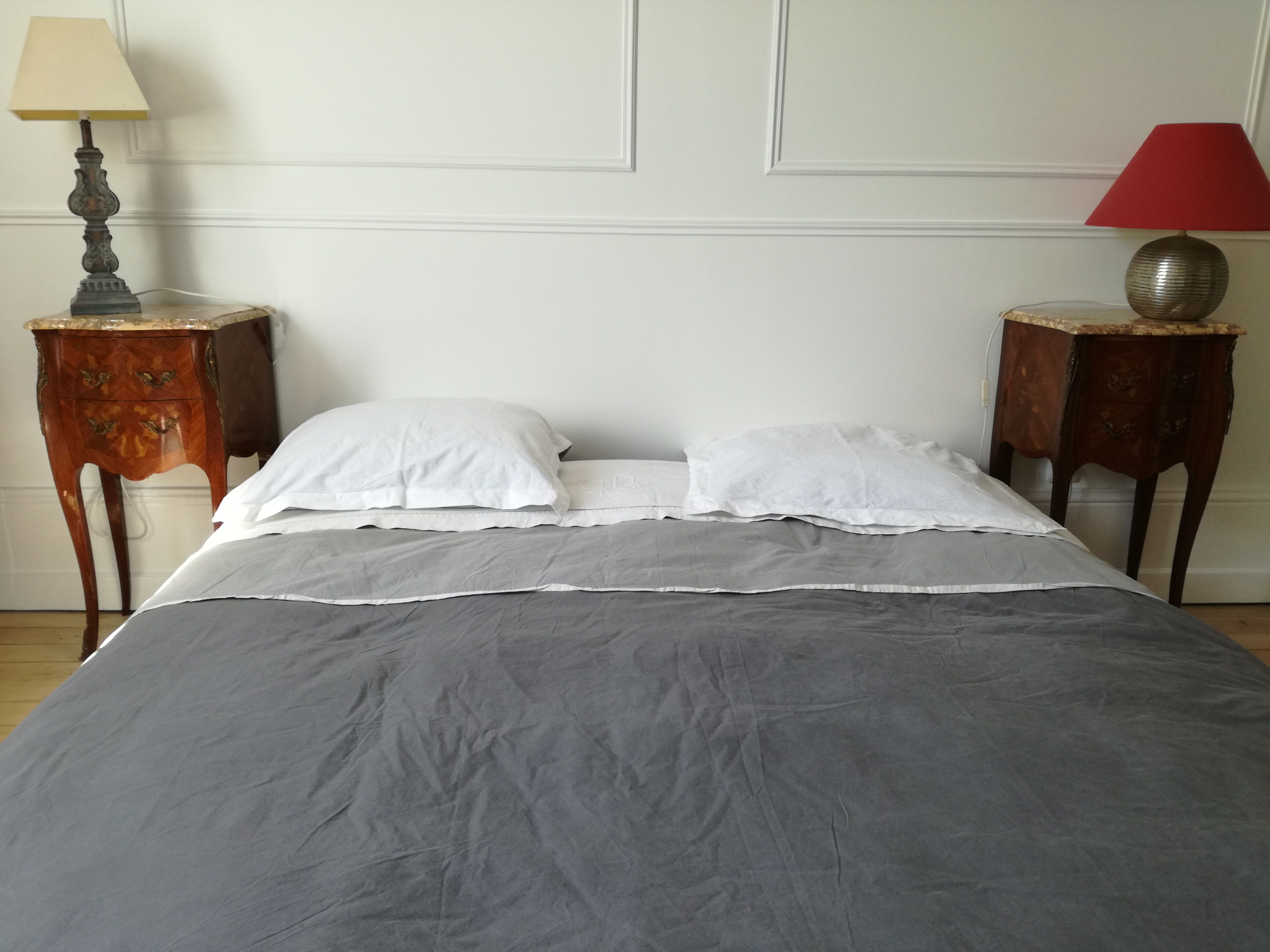 Pair of Louis XV bedside numbered