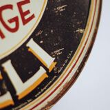 Dick's vintage canvas sign plate screen-printed