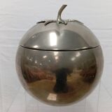Thermid silver metal tomato ice bucket