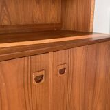 Scandinavian teak display cabinet from the 60s by Erik Brouer