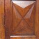 Antique Louis XIII wardrobe, diamond points