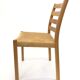 Vintage chair JL Muller M-belfabrik model No. 408 design 1960 Denmark