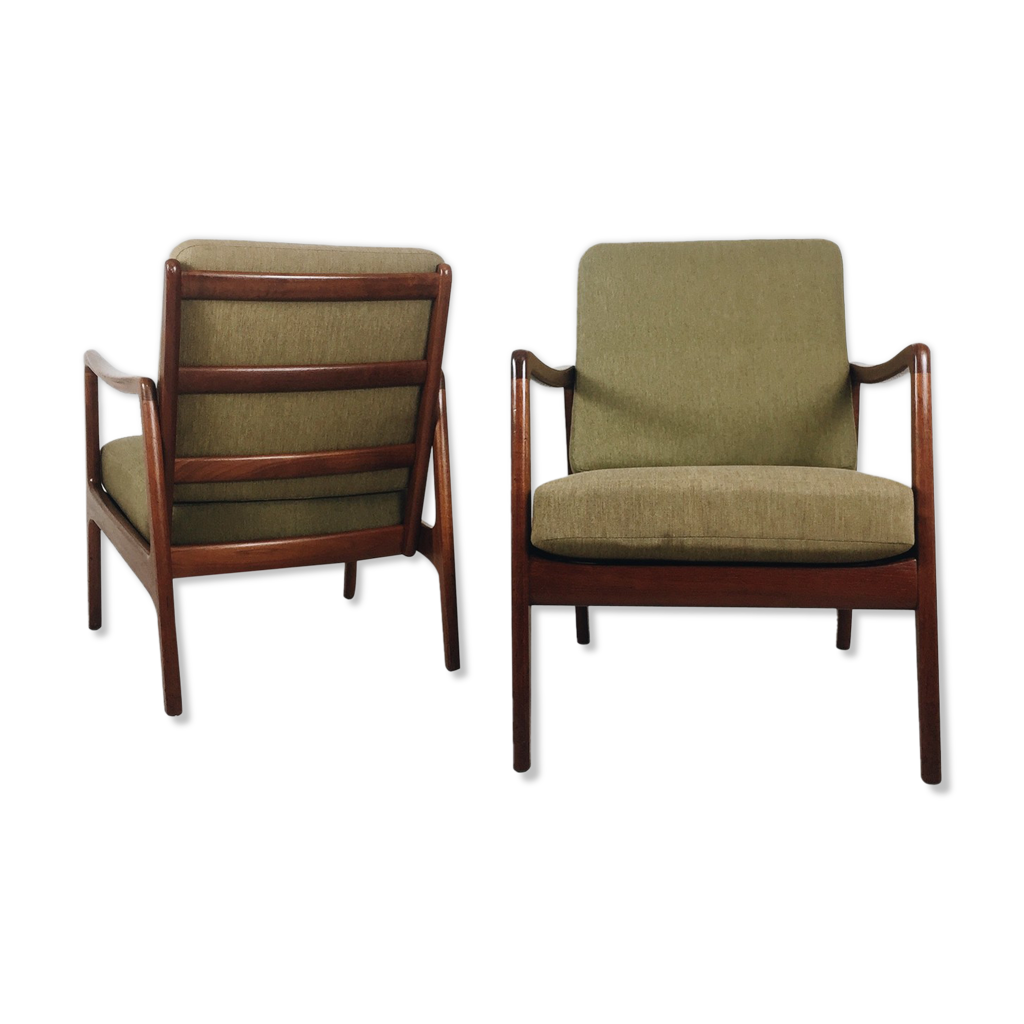 Ole Wanscher Ole Wanscher Teak Easy Chair Model FD109 For France