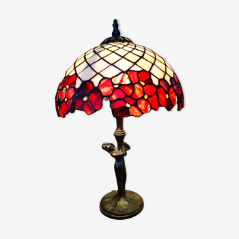 Lampe Art Déco  style Tiffany