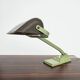 Articulated desk lamp ERPE — Pale green and Bakelite, Belgium, 1930s-40s