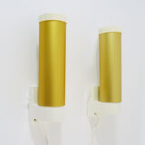 Pair of vintage Erco 3023 wall sconces Germany, year 70